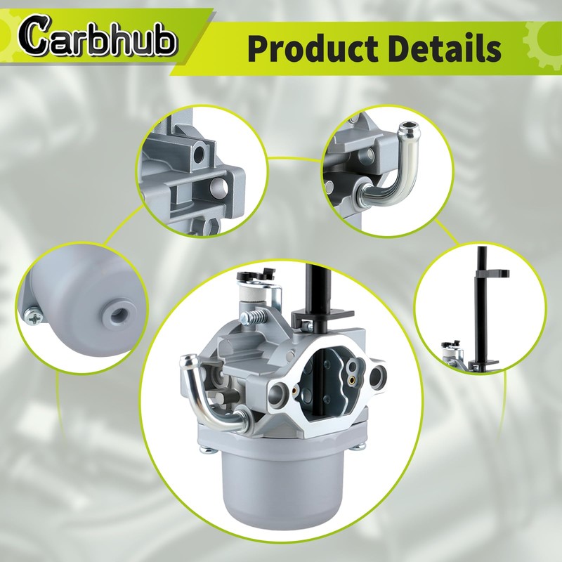 Carbhub Carburetor Fit for Husky 5000 w Generator Huskee 35-Ton