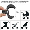 Taicols Stroller Pegs to Hook Muslin Sun Shade to Canopy,