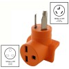 AC WORKS® 30A 250V Adapter AD1030630 | NEMA 10-30P to