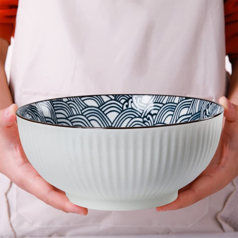 Houlu 60 oz Pho Bowls, Large Soup Bowl, Japanese Ramen