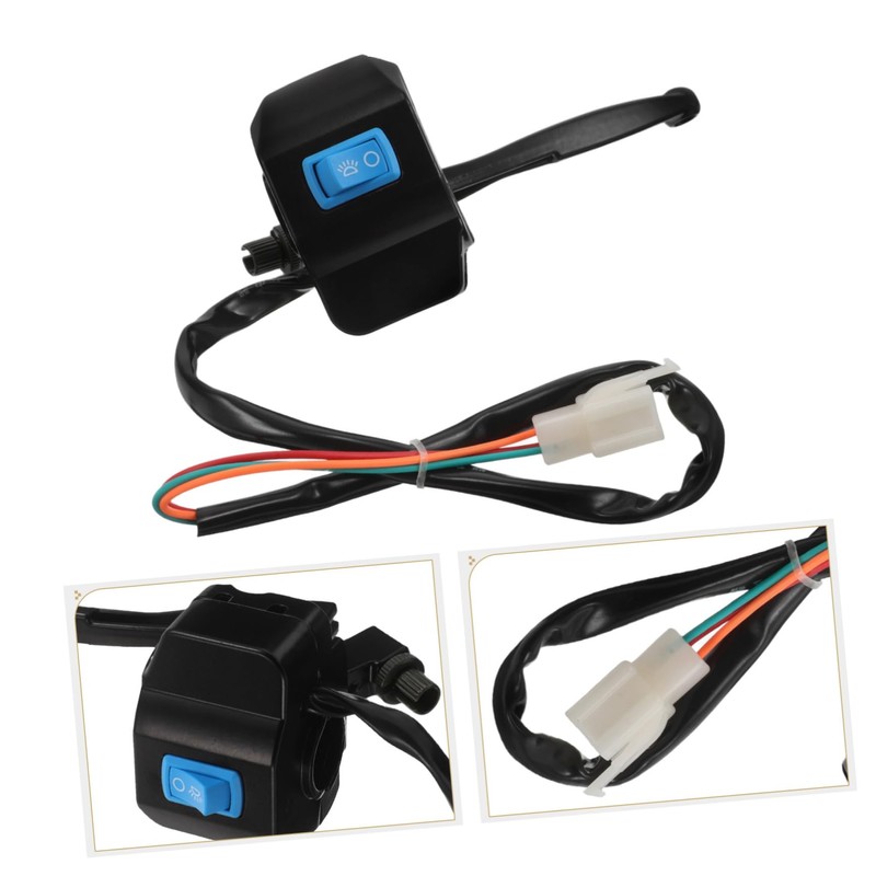 CHILDWEET Motorcycle Handlebar Control Switch Electric Bike Headlight Horn and