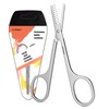 Facial Hair Thinning Scissors, V Teeth Hair Thinning Scissors For