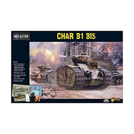 Bolt Action Char B1 Bis Tank 1:56 WWII Military Wargaming Plastic Model Kit