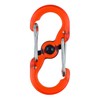 NITE IZE LSBPM-19T-2R3 S Biner MicroLock Polycarbonate (2 Pack), Orange