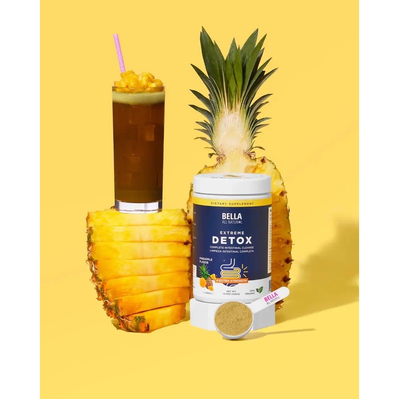 Bella All Natural Iced Coffee Y Detox Piña 2 Pack