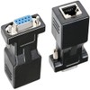 DTech DB9 to RJ45 Serial Adapter RS232 Female to RJ45