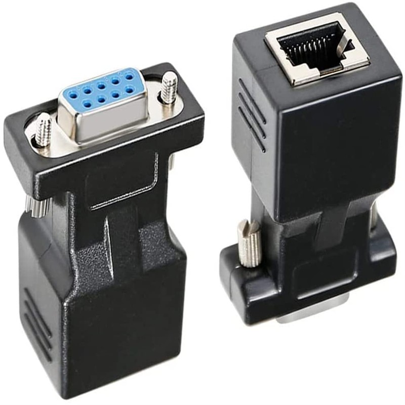 DTech DB9 to RJ45 Serial Adapter RS232 Female to RJ45