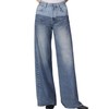 FUNTOUR Womens French Terry Sweatpants Jeans Wide Leg Sophiy Rags