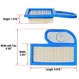 HIFROM Air Filter with Oil Filter Fuel Filter Spark Plug Tune Up Kit Compatible with Kawasaki FH451V FH500V FH531V FH580V 17hp 19hp 23hp Replacement for 11013-7002 49065-7010 49065-2071 49065-2078