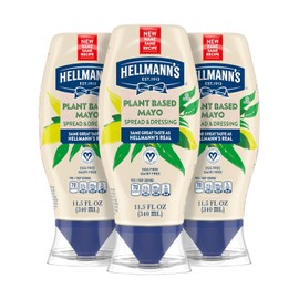 Hellmann's Vegan Squeeze 12 oz, paquete de 3