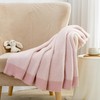 Carriediosa Heather Throw Blanket 60" X 80" Twin, 400GSM Ultra