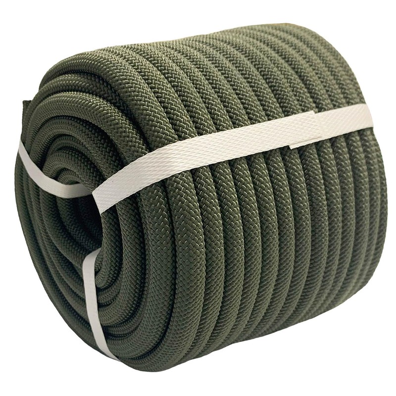 YUZENET Braided Polyester Arborist Rope (3/8 inch X 150 feet)