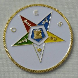 New Order of Eastern Star Car Emblem