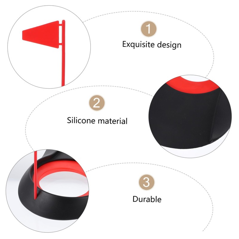 OHPHCALL 1pc Golf Putter Practice Hole Training Aid Device Lightweight