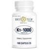 K1-1000 (Vitamin K1) 100 Capsules - 3 Pack - Bio-Tech