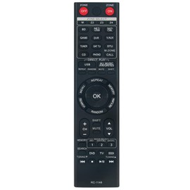 RC-1148 Replacement Remote Control Applicable for Denon AV Receiver AVR-A100 AVR-4311 AVR-3311 AVR-3311CI AVR-4311CI AVRA100 AVR4311 AVR3311 AVR3311CI AVR4311CI