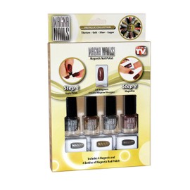Magna Nails Magnetic Nail Polish- Metallic Collection