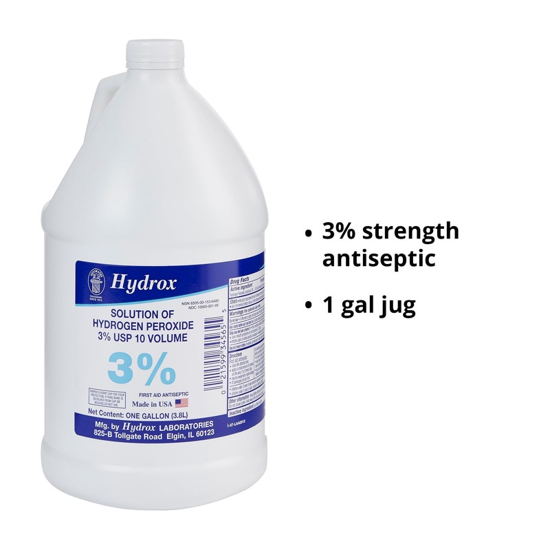 Hydrogen Peroxide 3% (1 gallon)