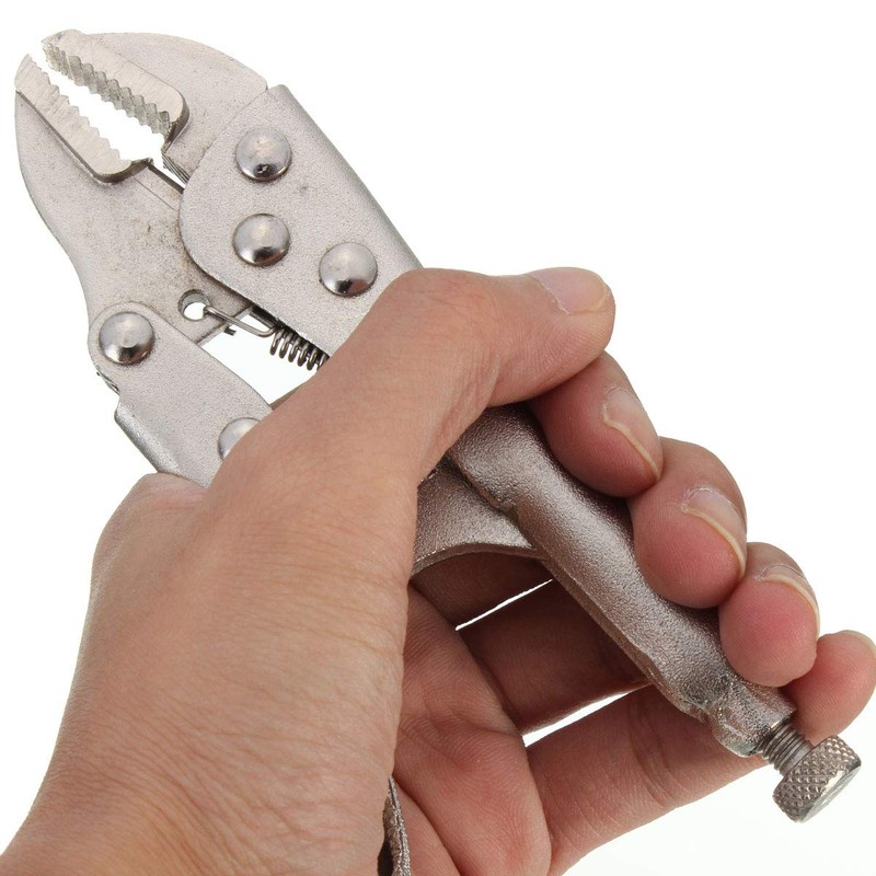 Locking Pliers Mole Grips Heavy Duty Adjustable C Type Curved