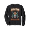 Jiu Jitsu Mind Over Muscle Grappling BJJ Samurai Gorilla Sweatshirt,