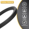 uxcell 5V560 V-Belt, Classic Wrapped Rubber V-Belt 56" Outside Circumference