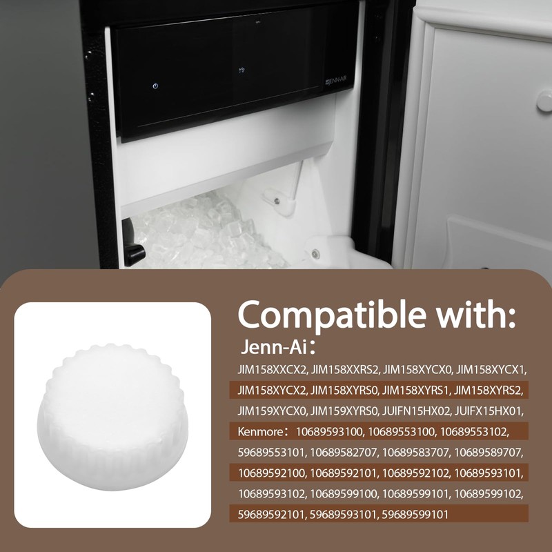 W11023835 Ice Maker Reservoir Drain Cap Compatible with Whirlpool Jenn-Air