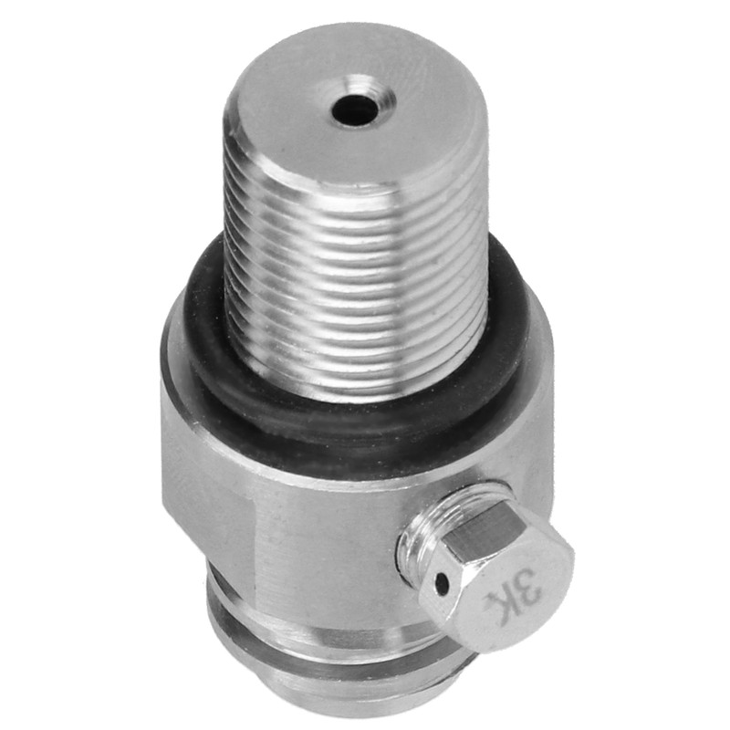Soda Cylinder Valve Electroplating Brass CO2 Valve Adapter for M18x1.5