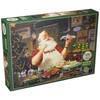 Cobblehill 80046 1000 pc Santa Painting Cars Puzzle, Various