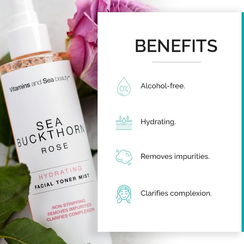VITAMINS AND SEA BEAUTY Hydrating Facial Toner Mist with Sea