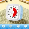 HOTUT 60 Minute Visual Timer for Kids,Visual Countdown Timer Clock