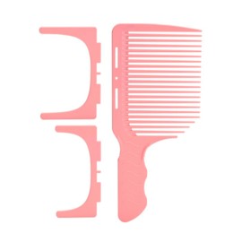 Barber Fade Comb 3Pcsset Fading Comb Hair Clipper and Flat Top Barber Haircut Tool Blending Tool, Arc Design for Precision Clipper