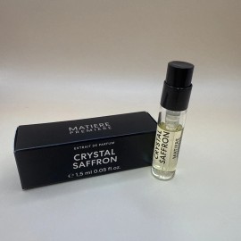 MATIERE PREMIERE CRYSTAL SAFFRON EAU DE PARFUM VIAL SPRAY UNISEX 0.05 Oz SAMPLE!