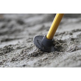 Travel Chair Anti-Sink Disc Feet Set of 4 for Shock Cord Camping Chairs - Enhance Stability on Soft Surfaces, Compatible with Most Chairs, Fit .5-Inch (12.5mm) Diameter, Black