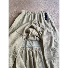 Architect NWT architect Women’s LARGE Desert Sage Green Flowy Long Skirt $40