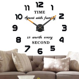 VANGOLD Wall Clock for Living Room Decor