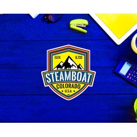 Steamboat Springs Colorado Skiing Ski Mountains Skier 3"