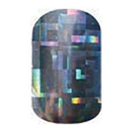 Jamberry Nail Wraps - Holographic - Full Sheet - Silver Metallic Irridescentâ€¦