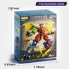 4-in-1 Dino Mecha Kit, Transform Robot Toy Gift for Boys