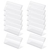 JIHUOO 50 Pcs 4 x 6cm Small Acrylic Sign Display