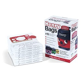 Henry NVM-1CH/907075 HepaFlo Vacuum Bags, Pack of 10, White