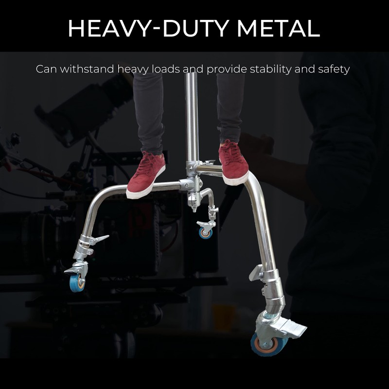 Dawot Professional Swivel Caster Wheels Set, Heavy Duty Photography C
