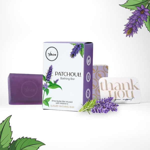 MY ACE Patchouli Bathing Bar – Handmade with Patchouli Essential