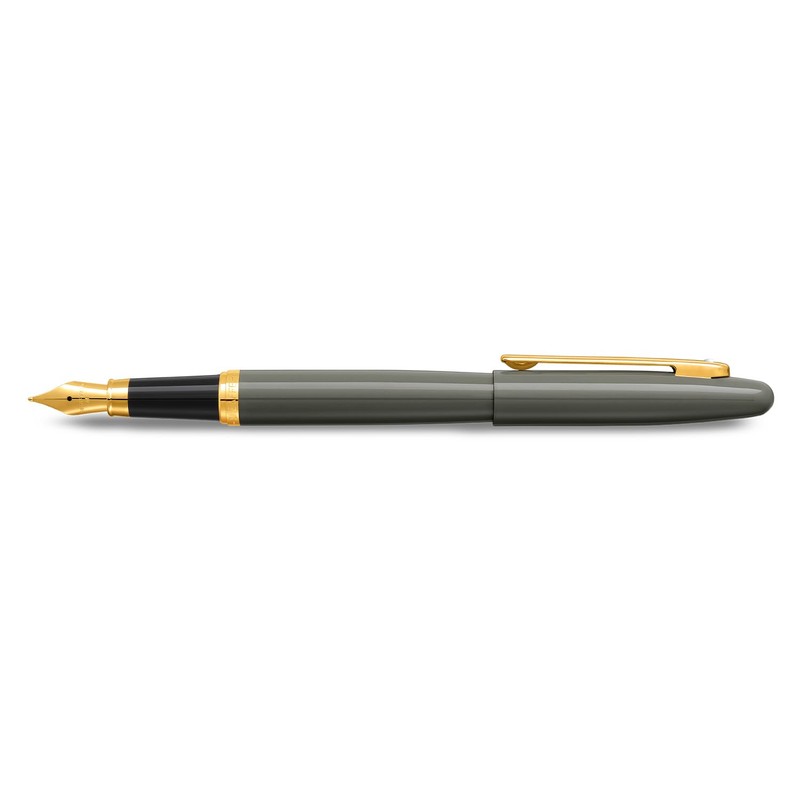 Sheaffer VFM 9427 Glossy Light Gray Fountain Pen With PVD