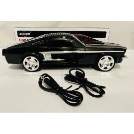 Hooked Ford Mustang 1967 Black Speaker  BT Indoor/Outdoor Portable USB PORT/AUX INPUT