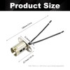 Zreneyfex 2PCS BAY15D 1157 Bulb Socket Holder with Wire Connector