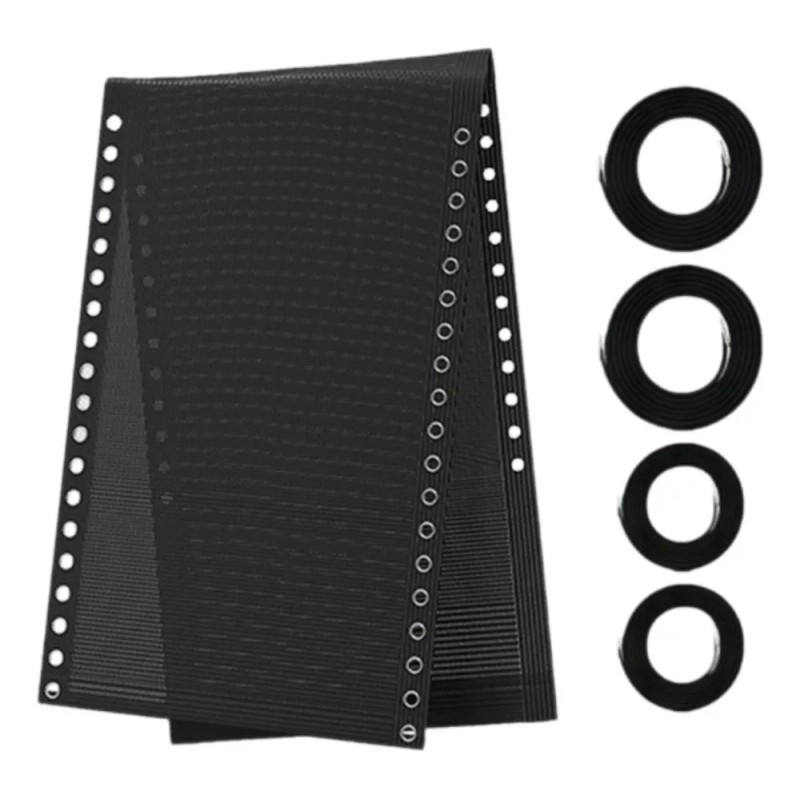Lounge Chair Cloth Replacement Fabric Cloth Sling Black