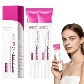 3pcs Crema Despigmentante con Arbutina 7% y Ácido Tranexámico 4%,Crema Aclarante Facial para Manchas Oscuras,Pecas y Pigmentación,Corrector de Tono De