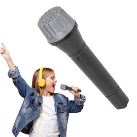 The Dreidel Company Plastic Toy Microphone Pretend Play Karaoke, Birthday Parties, Gatherings, Events, Raffle & Prizes Giveaways 5.5"