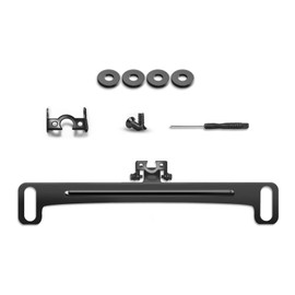 Anyhut 1 PC Universal Car Rear View Camera License Plate Bracket, Rearview Camera Mount Reverse Cam Holder, Installation Holder for Backup View License Plate Holder, Universal for Cars (Black)