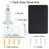 Solar Panel Compatible with SimpliSafe Outdoor Camera Wireless, 4W 5V